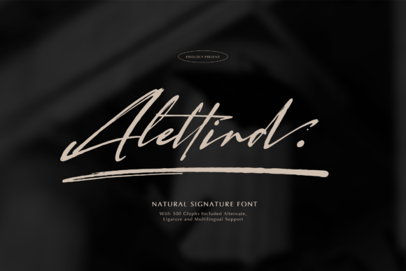 Alletind: A Handwritten Font with a Personal Touch