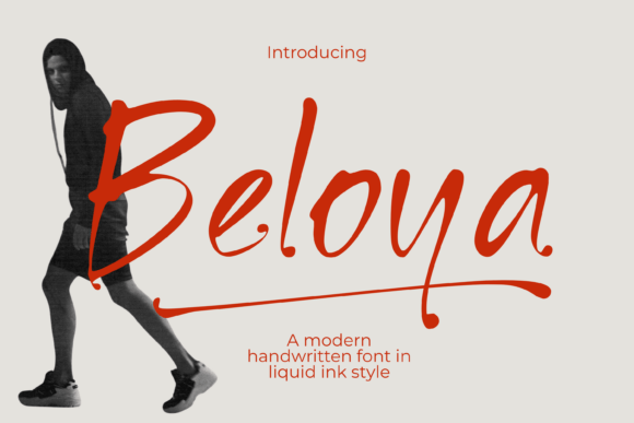 Beloya: A Modern Handwritten Font for Web Design