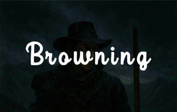 Browning: A Font That Breathes