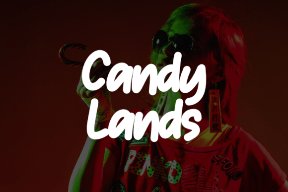 Candy Lands Font: Sweet Design for Small Businesses