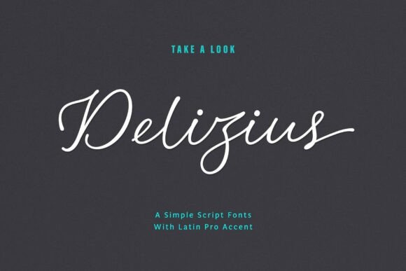 Delizius Latin Pro: A Script Font for Campaigns