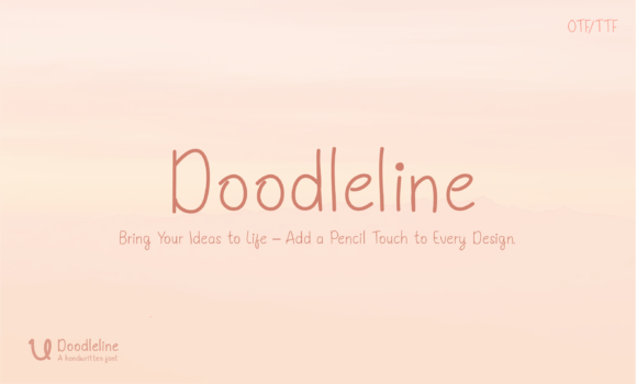Doodleline: A Font for Business Charm