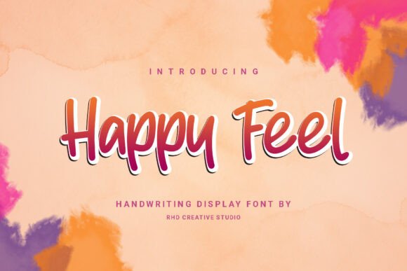 Happy Feel: A Joyful Font for Creative Projects