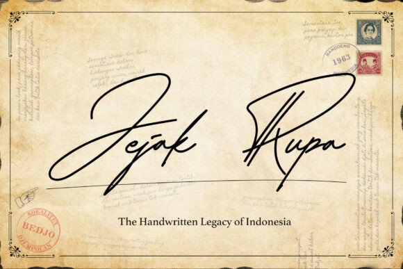 Jejak Rupa: A Font with Heart