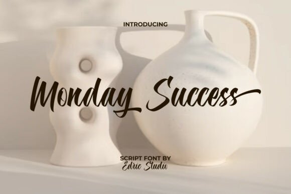 Monday Success Font for Web Design