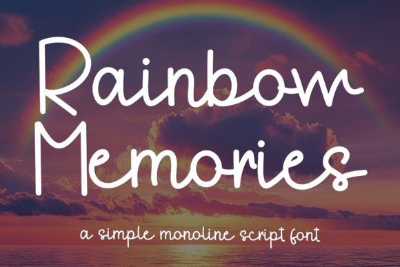 Rainbow Memories Font Review