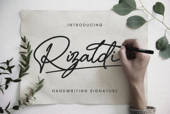 Rizaldi Regular: A Font for Creative Campaigns