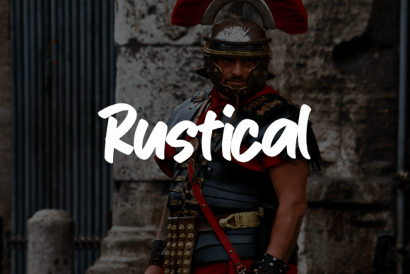 Rustical: A Versatile Script Font
