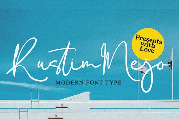 Rustim Mejo: A Graceful Script Font