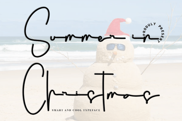 Summer in Christmas Font