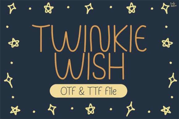 Twinkiewish: A Cute Handwritten Font